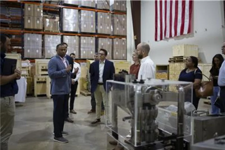 U.S. Congressman Marc Veasey Visits NACD Member Operio Group’s Warehouse and Corporate Office, Strengthening Industry-Policy Relations