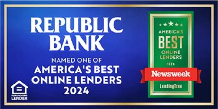 Republic Bank Recognized as a Best Online Lender by Newsweek