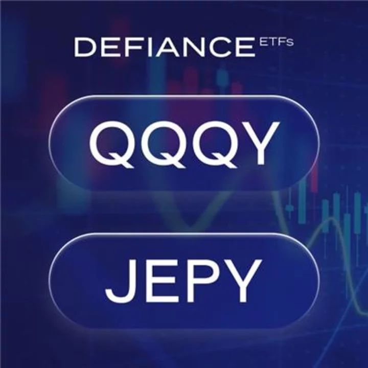 Defiance ETFs Announces Monthly Distributions on $QQQY (67.55%) and $JEPY (55.17%)