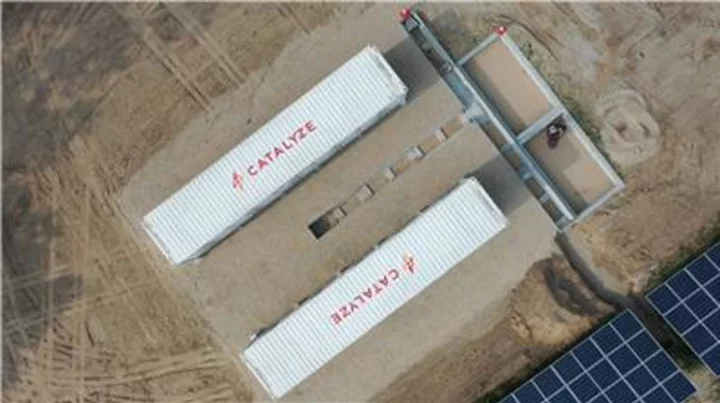 Catalyze Announces Solar and Storage Development Agreement