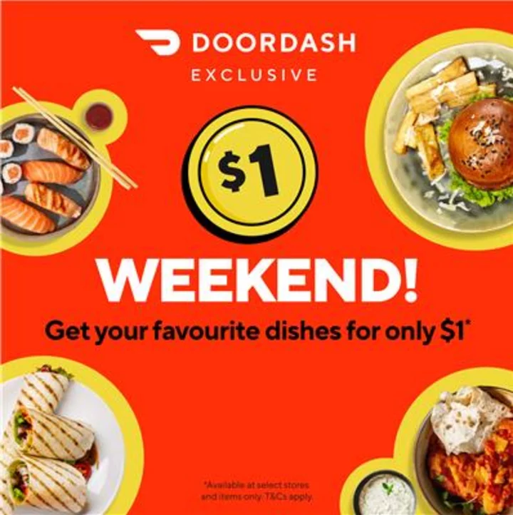 Ready, Set, Order: DoorDash and Australian Eateries Join Forces to Bring You $1 Weekend Deals* You Can’t Afford to Miss
