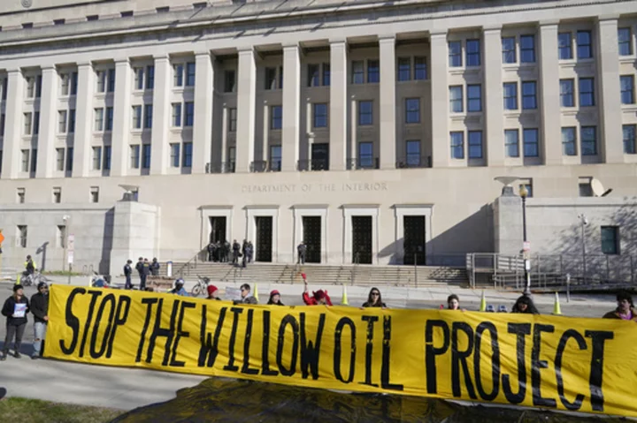 Alaska judge upholds Biden administration's approval of the massive Willow oil-drilling project