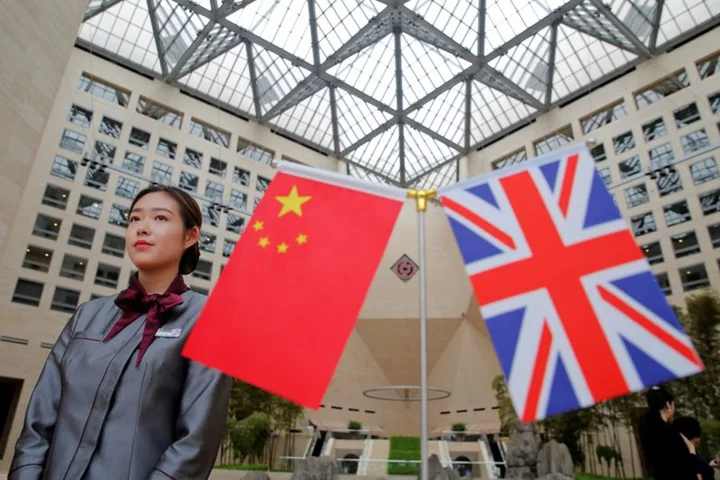 Record number of British firms pessimistic about China business - survey