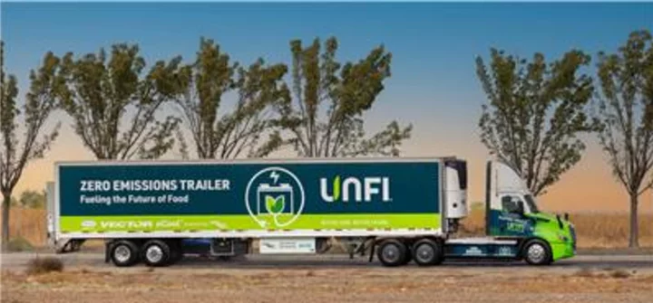 United Natural Foods Deploys New Zero-Emission Refrigerated Delivery System at its West Sacramento Distribution Center