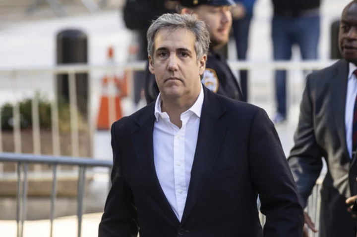 Donald Trump's lawyers question Michael Cohen in the former president's civil business fraud trial