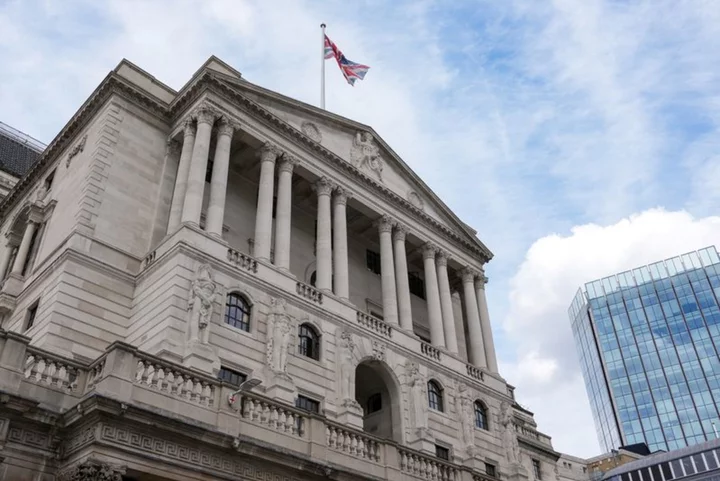 Bank of England to take Bank Rate to 5.00% next quarter as inflation proves sticky: Reuters poll