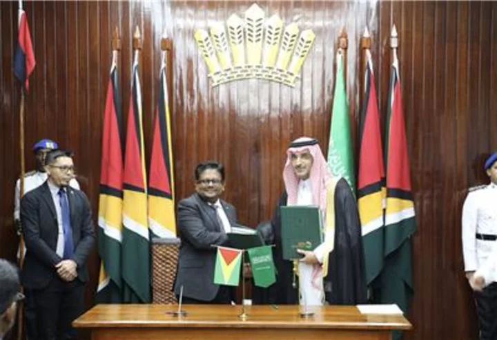 Saudi Fund for Development Signs Two Development Loan Agreements Worth $150 Million in Guyana