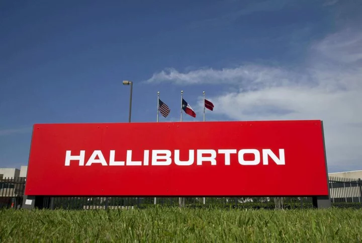 Halliburton, Baker Hughes beat on profit estimates, shares fall on outlook