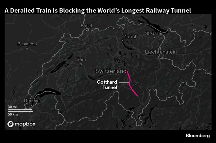 Swiss Tunnel to Reopen for Freight as Supply Chain Backs Up