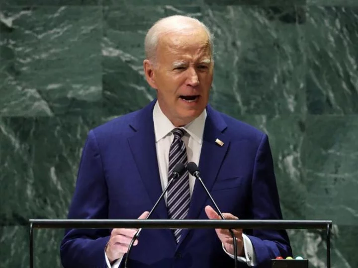 Biden at the UN urges the world to stand firm in support of Ukraine's fight against Russian invasion
