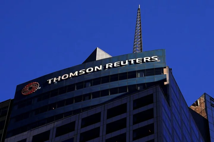 Thomson Reuters third-quarter profit beats estimates