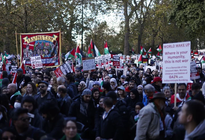 Violence at London March Puts Spotlight on Sunak’s Leadership