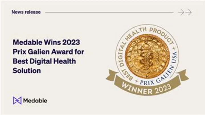 Medable Wins 2023 Prix Galien Award for Best Digital Health Solution