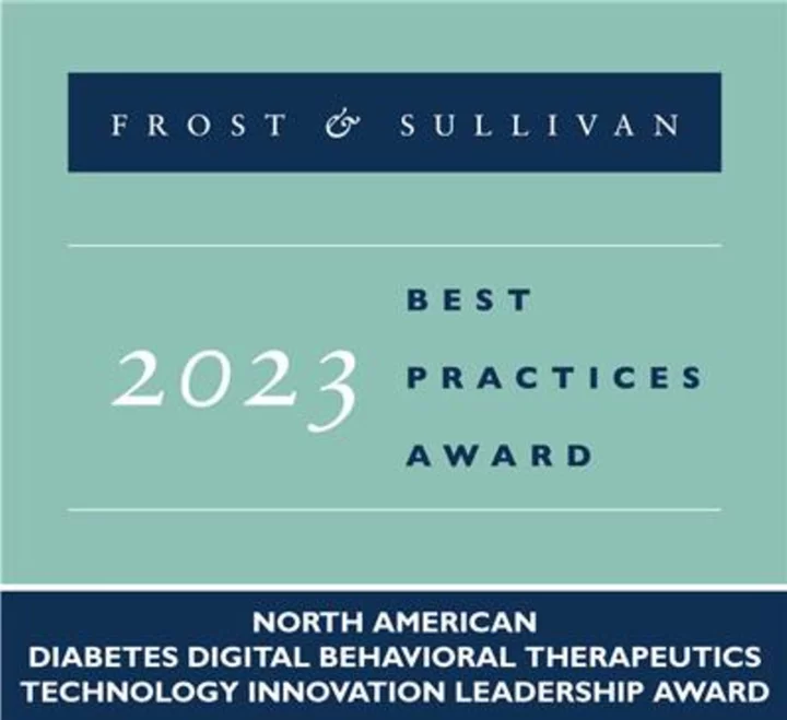 Frost & Sullivan Honors Better Therapeutics with the 2023 Technology Innovation Leadership Award