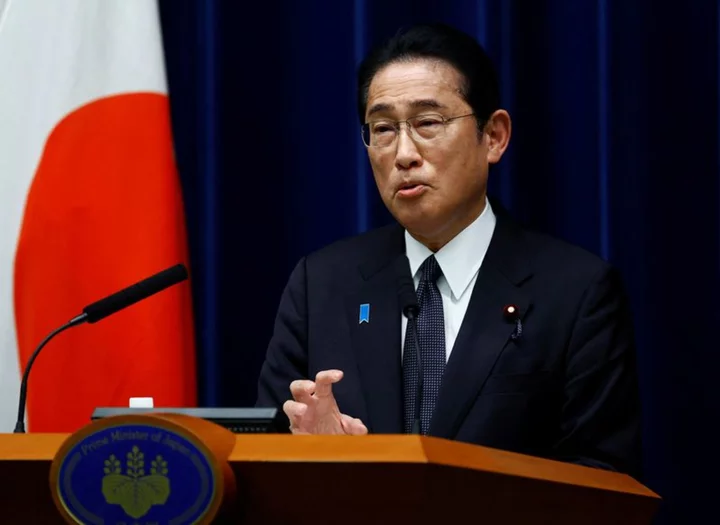 Japan's Kishida: cabinet to ensure wage growth exceeds rate of inflation