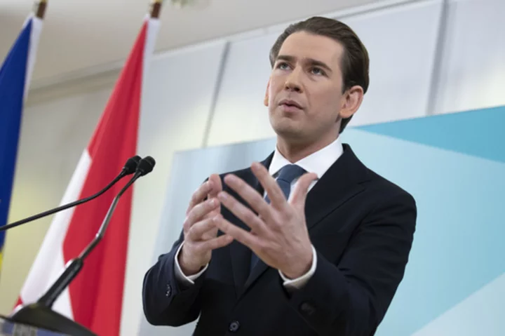 Former Austrian leader Kurz charged with giving false evidence to a corruption inquiry
