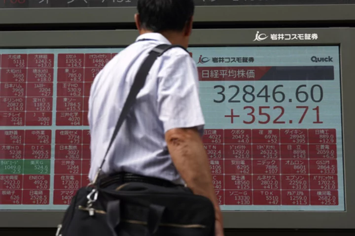 Stock market today: Asian shares track Wall Street rally despite mixed signals on regional economies