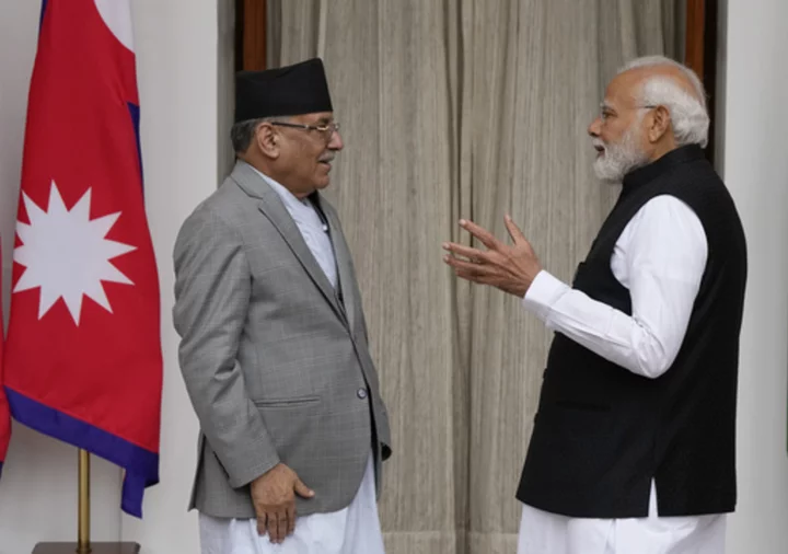 India, Nepal prime ministers meet to deepen ties as China's influence grows in region