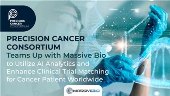 Precision Cancer Consortium Teams Up with Massive Bio to Utilize AI Analytics and Enhance Clinical Trial Matching for Cancer Patients Worldwide