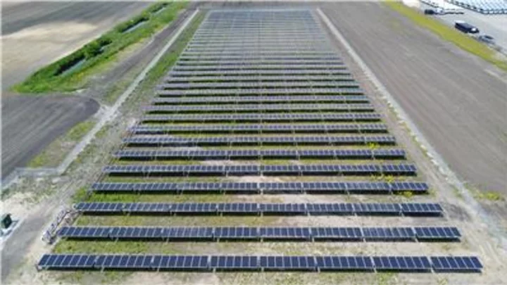 Ameresco and Valmont Industries Announce Completion of Solar Array to Power Concrete Utility Pole Manufacturing Facility