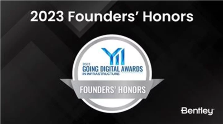Bentley Systems Announces the 2023 Going Digital Awards in Infrastructure Founders’ Honors