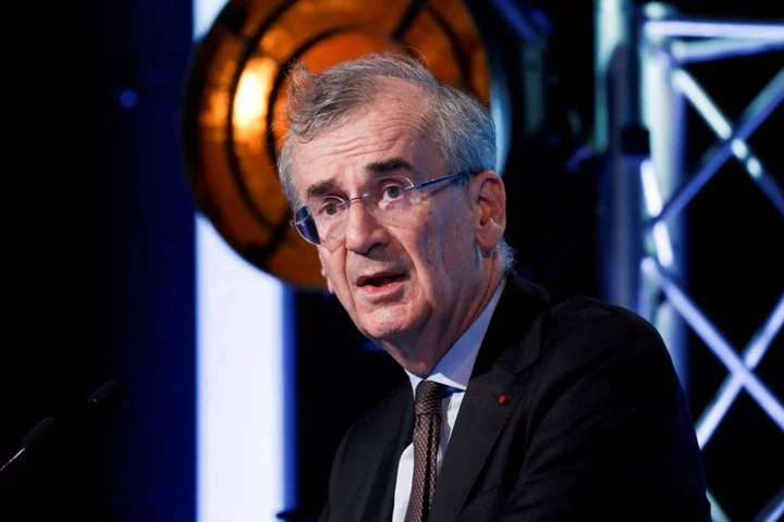 French central bank head warns against raising ECB inflation target