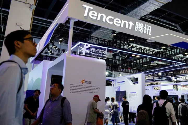 China's Tencent says it is internally testing its 'Hunyuan' AI model