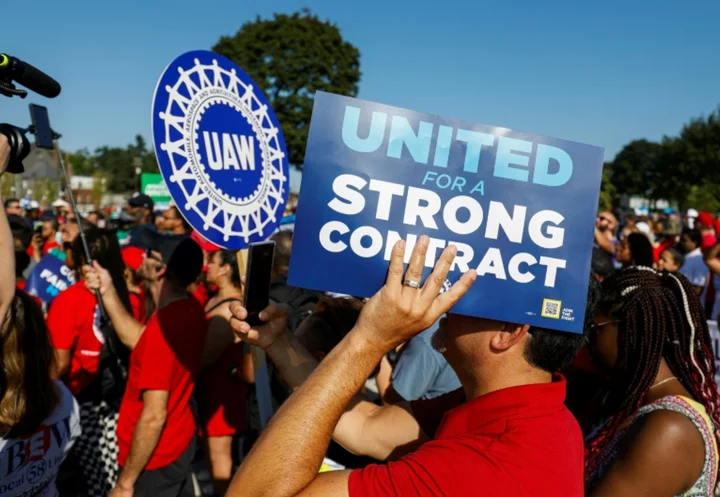 US auto workers union announces plan to strike at three plants