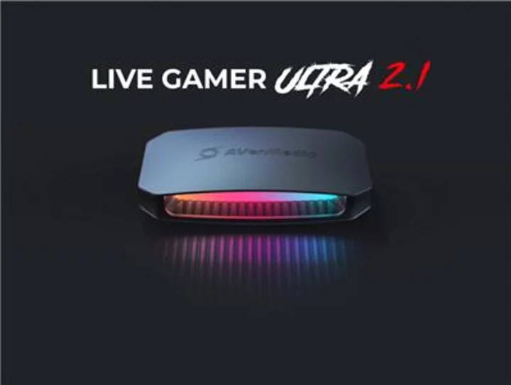 AVerMedia Takes Streaming to New Heights with HDMI 2.1 USB Capture Card, Live Gamer ULTRA 2.1 (GC553G2)