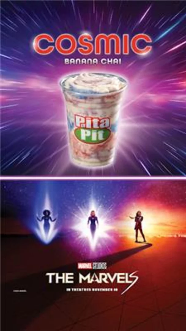Pita Pit™ Launches Contest in Collaboration With Marvel Studios’ the Marvels to Celebrate the Film Release in Theatres November 10th