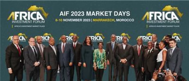 Marrakech to host 2023 Africa Investment Forum Market Days Event from 8th to 10th of November