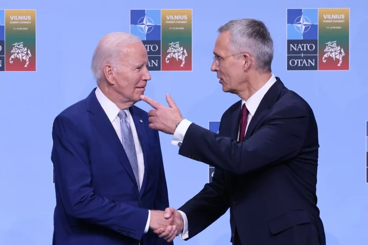 Biden Preps for Victory Lap at NATO With Eye on Voters at Home