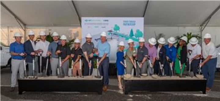 Miller Electric Company, in partnership with CBRE, broke ground Friday, July 14th on a new Electric Vehicle Innovation Design Center (EVIDC) in Jacksonville, FL.