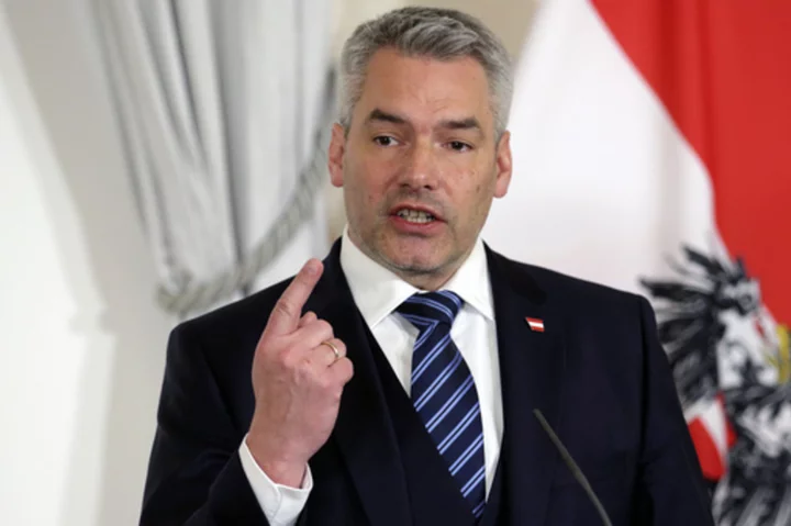 Austrian leader proposes enshrining the use of cash in his country's constitution