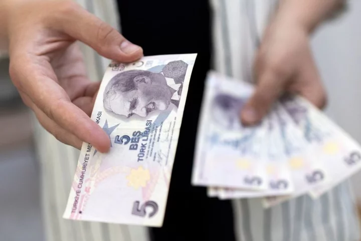 Turkish lira hits record low as bonds steady after post-election rout