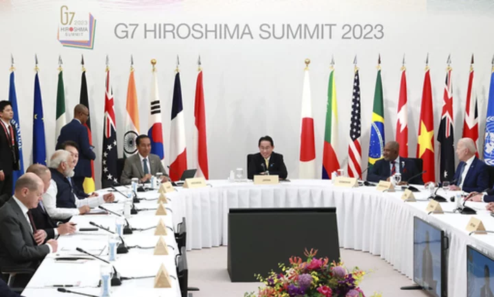 G7 urges China to press Russia to end war in Ukraine, respect Taiwan's status, fair trade rules