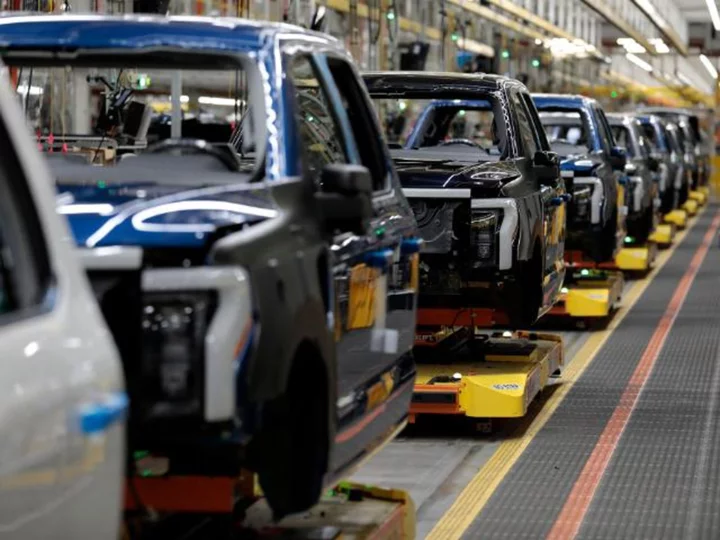 Ford lays off 700 who were building electric version of F-150
