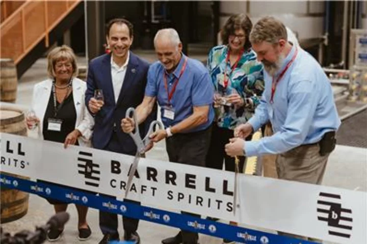 Barrell Craft Spirits® Unveils New State of the Art Blending Facility in Jeffersontown, KY