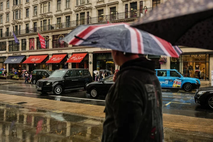 UK Retail Sales Fall More Than Expected During Rainy Spell