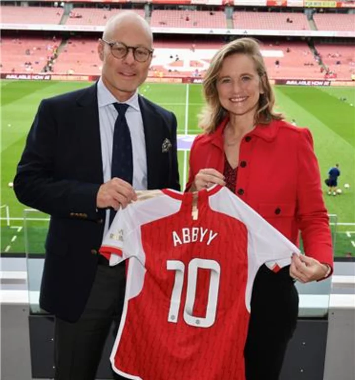 AI Innovator ABBYY Joins Arsenal Women as Its First Official Intelligent Automation Partner