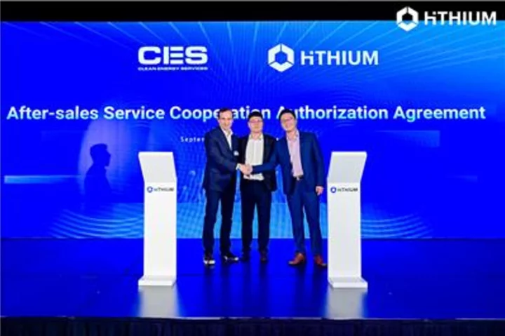 Hithium and CES Expand ESS Partnership With After-sales Cooperation