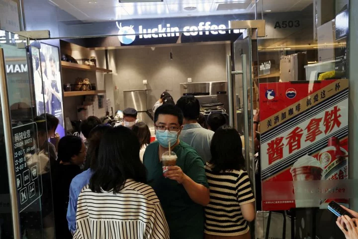 China's Luckin sells 5.4 million Moutai alcohol-infused lattes in a day