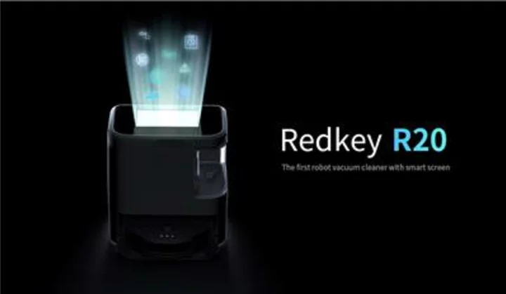The New Redkey R20 Vacuum Robot Will Be Launched Soon, Base Station Equipped With a 10.1-inch Screen