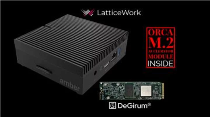 LatticeWork Inc. and DeGirum Corp. Unveil Strategic Collaboration: ORCA M.2 Edge-AI Module Integration into Amber OS-Enabled Devices Ushers in a New Wave of Edge-AI Applications