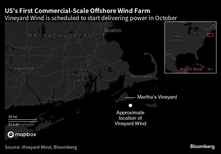 Atlantic’s Biggest Offshore Wind Turbine to Rise Next Week in US