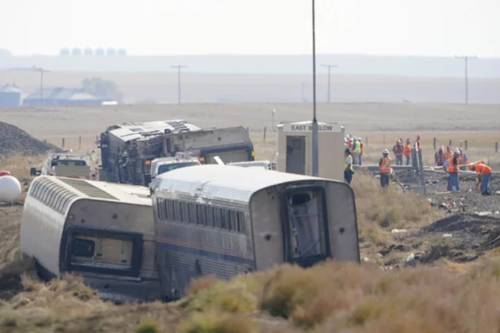 Investigators say poor track conditions caused a 2021 Amtrak derailment in Montana that killed three