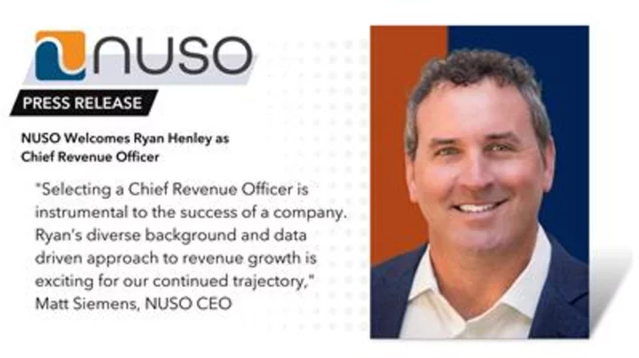 NUSO Welcomes Ryan Henley as Chief Revenue Officer