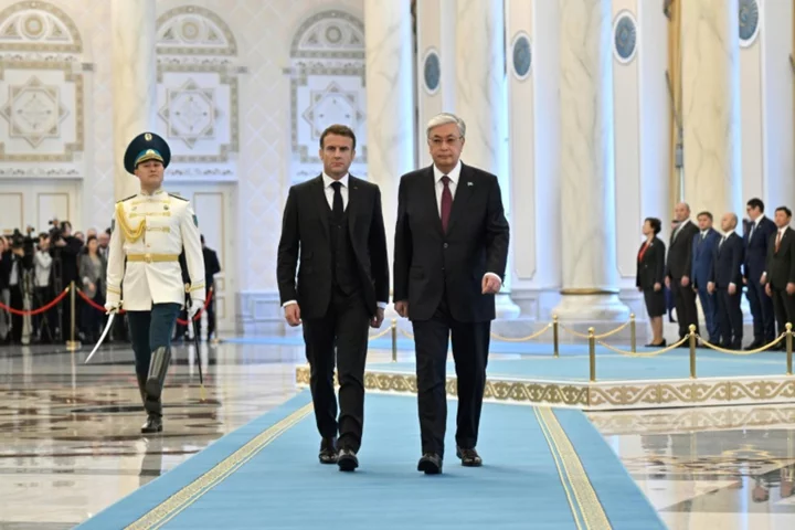 Macron calls to strengthen partnerships in Central Asia visit