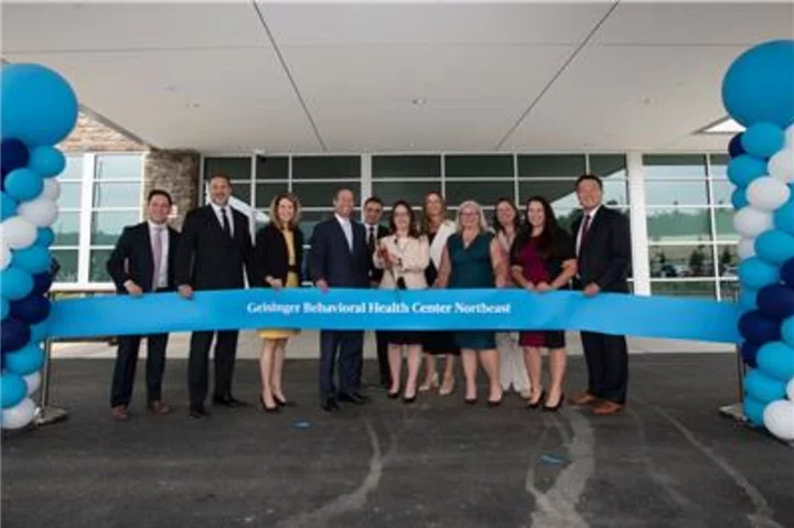 Geisinger Behavioral Health Center Northeast Celebrates Grand Opening in Moosic