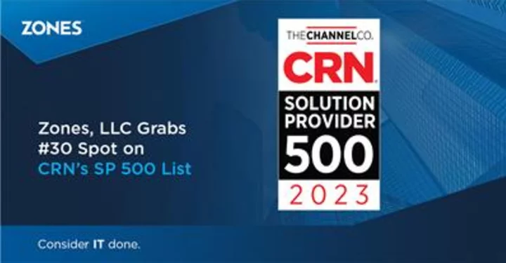 Zones’ IT Solutions Delivery Excellence Acknowledged Third Consecutive Year by CRN